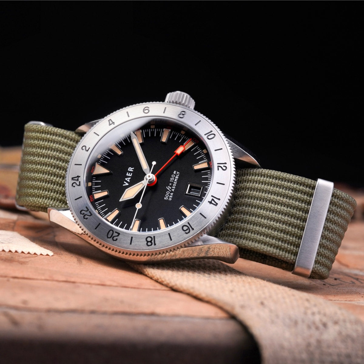 G2 Pacific Steel GMT - 39mm USA