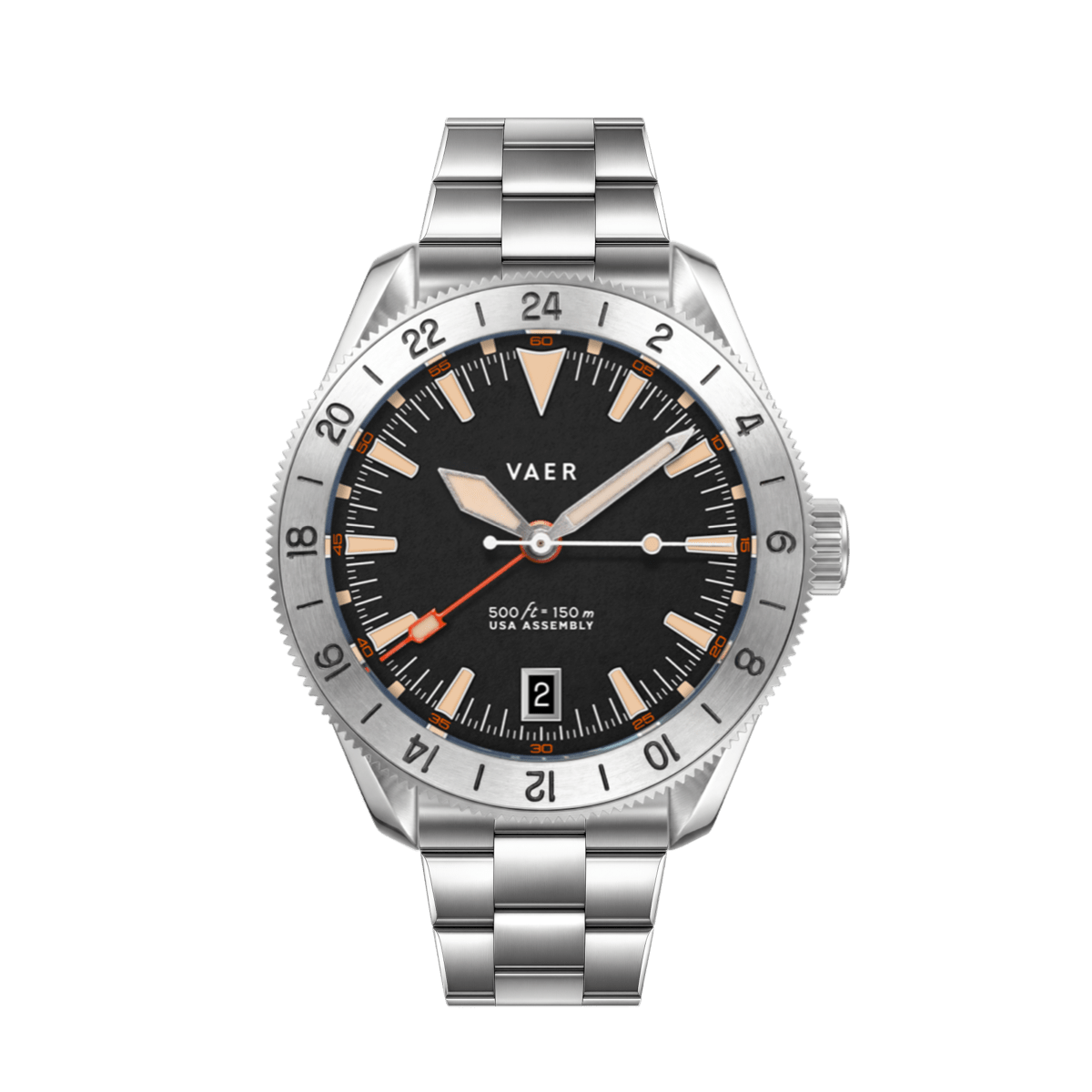 G2 Pacific Steel GMT - 42mm USA
