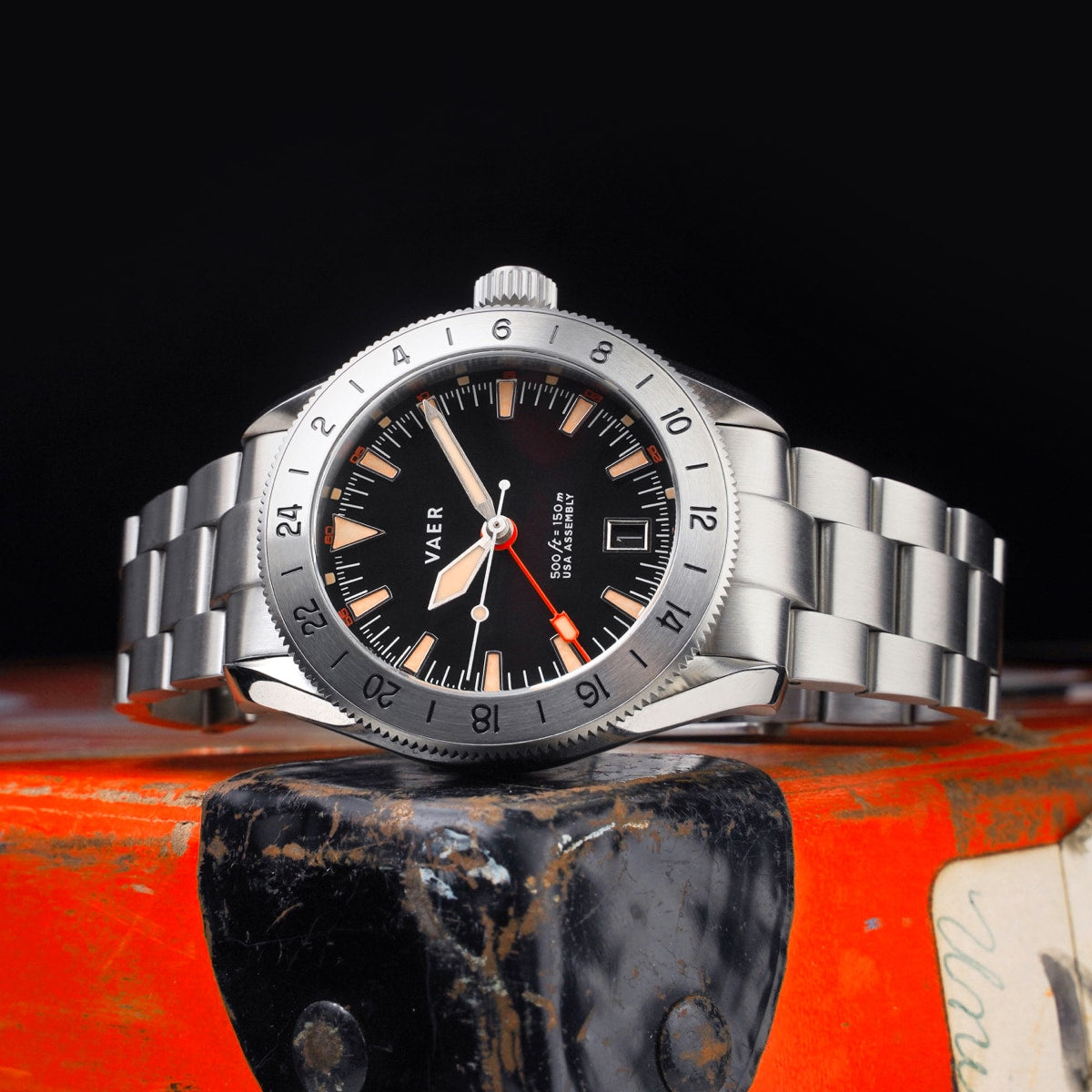 G2 Pacific Steel GMT - 39mm USA