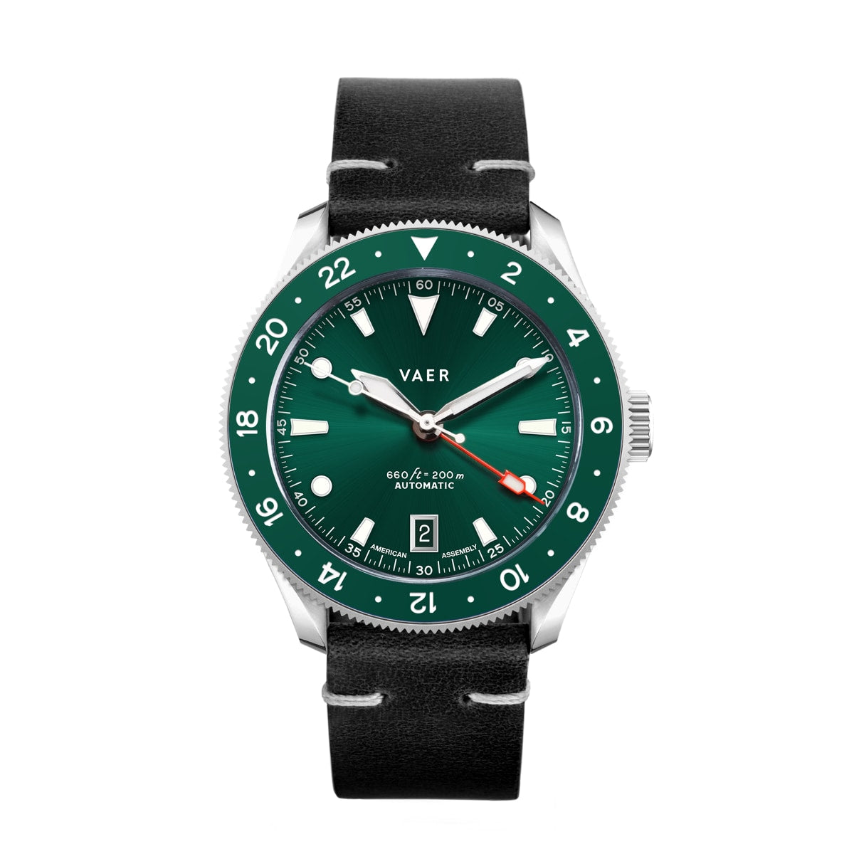 G5 Meridian Green - 39mm USA GMT