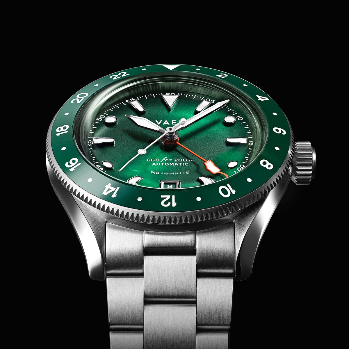 G5 Meridian Green - 39mm USA GMT