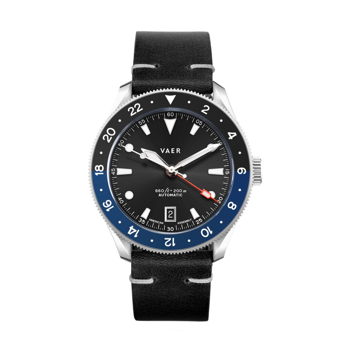 G5 Meridian Navy/Black - 39mm USA GMT