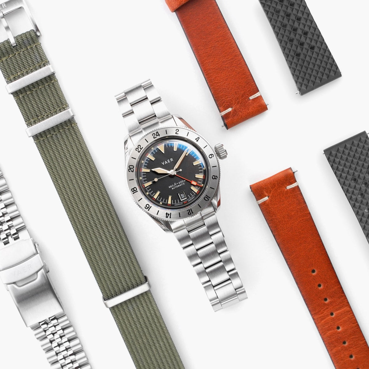 G5 Pacific Steel - 39mm USA GMT
