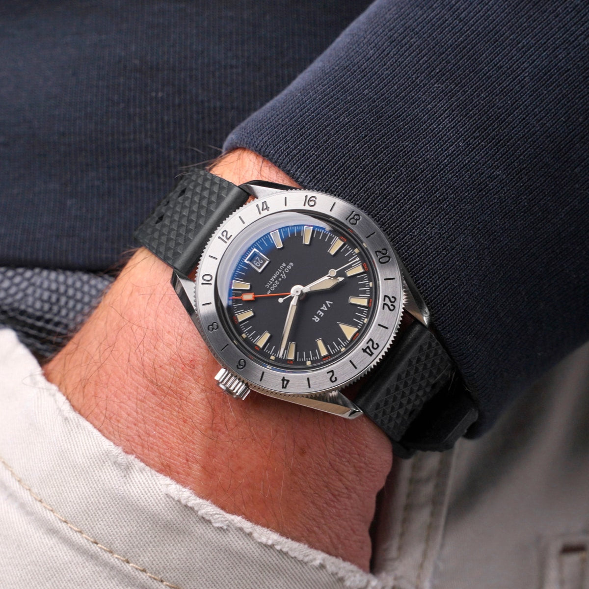 G5 Pacific Steel - 39mm USA GMT