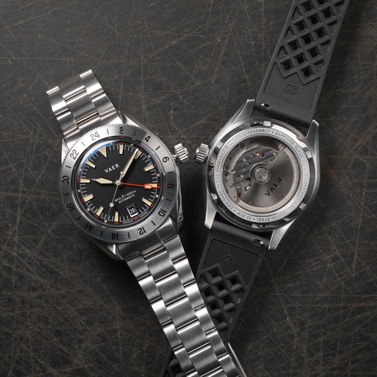 G5 Pacific Steel - 39mm USA GMT