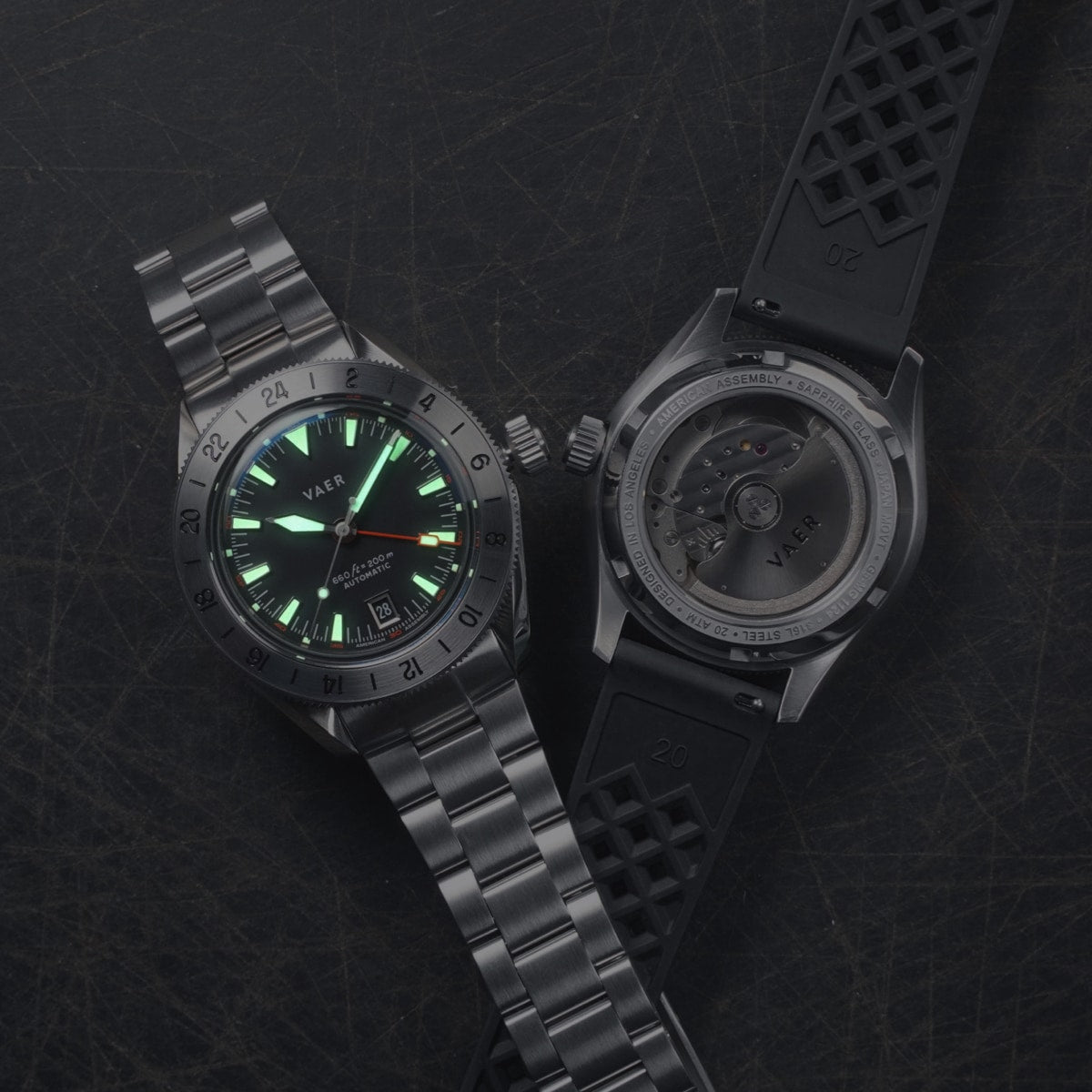 G5 Pacific Steel - 39mm USA GMT