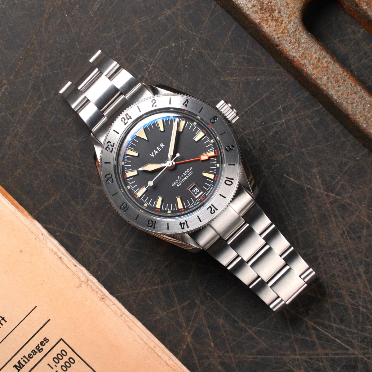 G5 Pacific Steel - 39mm USA GMT