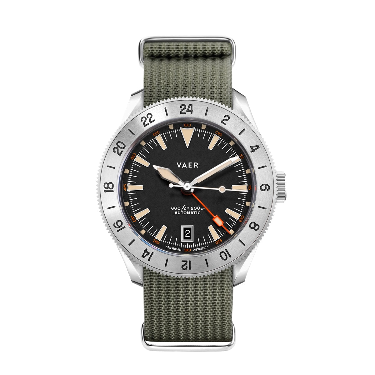 G5 Pacific Steel - 39mm USA GMT