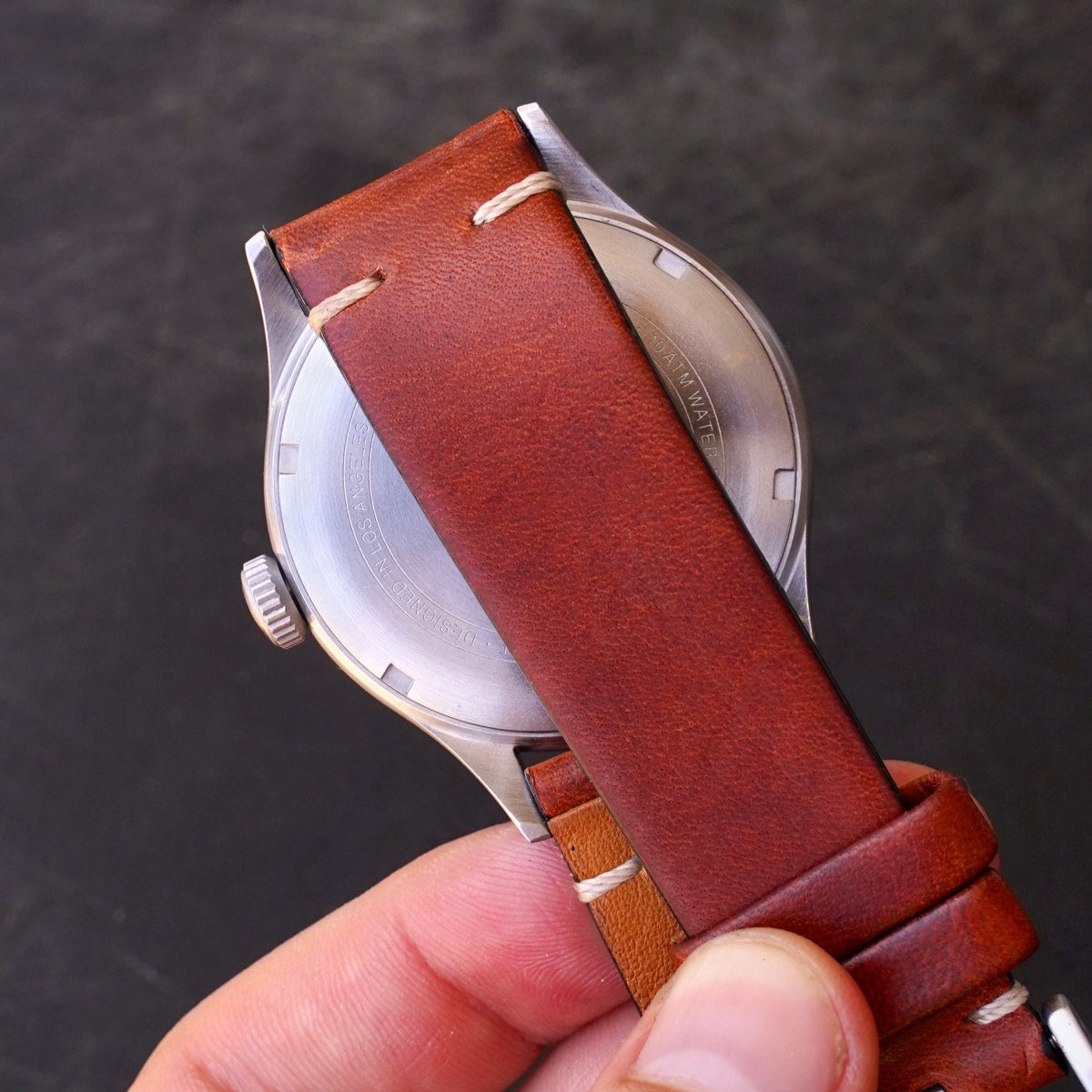 Lined Horween Leather Strap