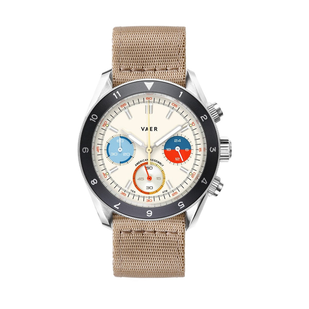 R1 USA Oceanracer Chronograph - Cream 38mm