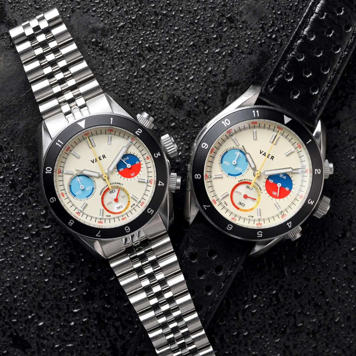 R1 USA Oceanracer Chronograph - Cream 38mm