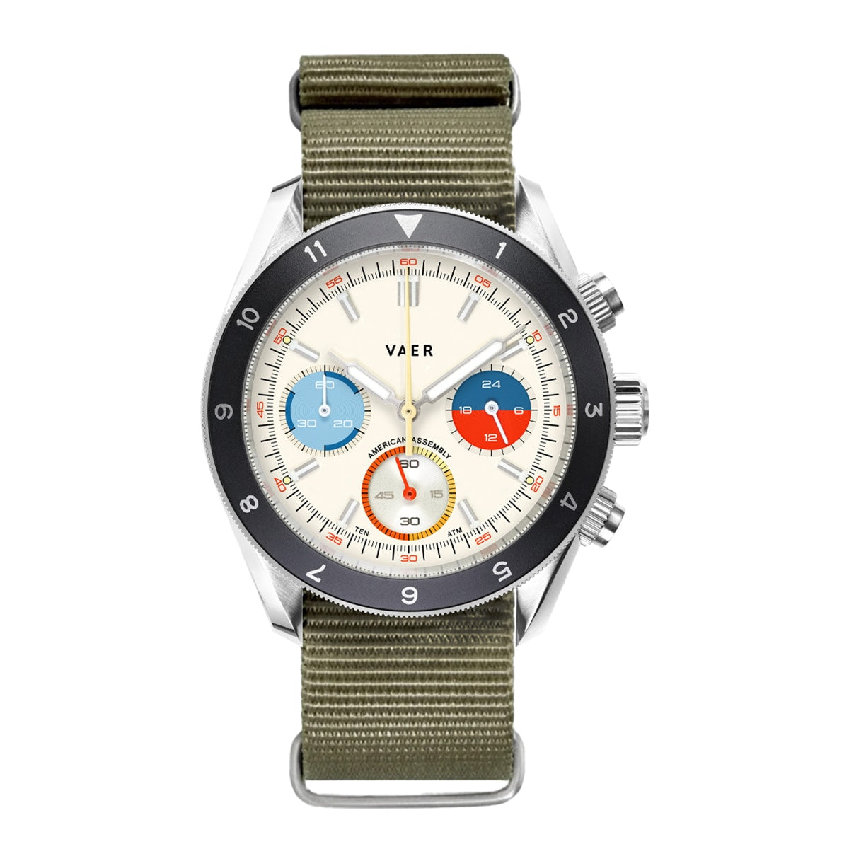 R1 USA Oceanracer Chronograph - Cream 42mm