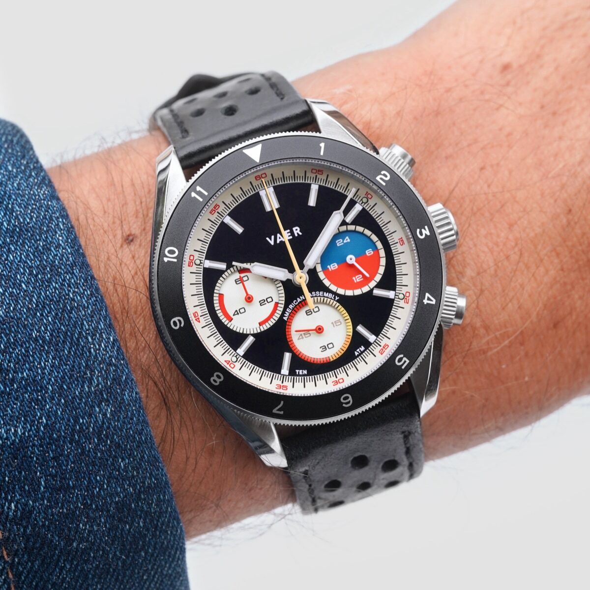 R1 USA Oceanracer Chronograph - Panda 38mm