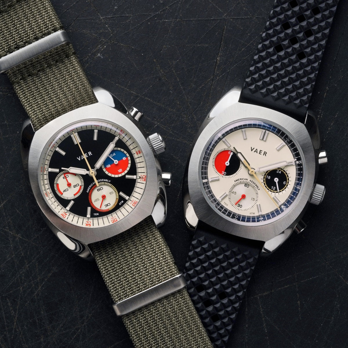 R1 USA Racing Chronograph - Panda 38mm