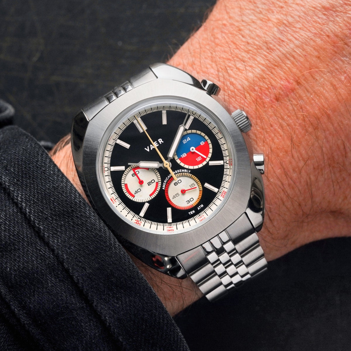 R1 USA Racing Chronograph - Panda 42mm