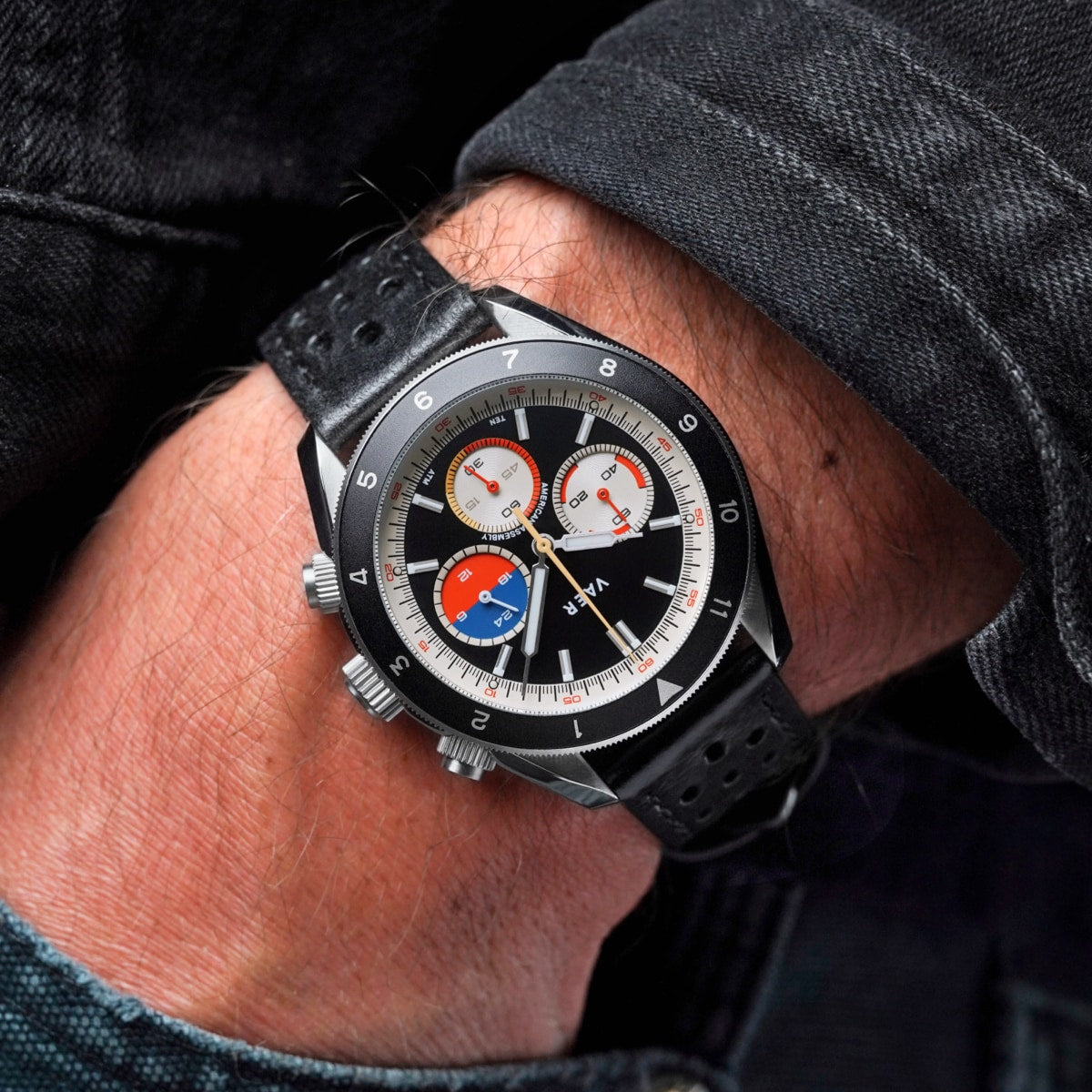 R1 USA Oceanracer Chronograph - Panda 38mm