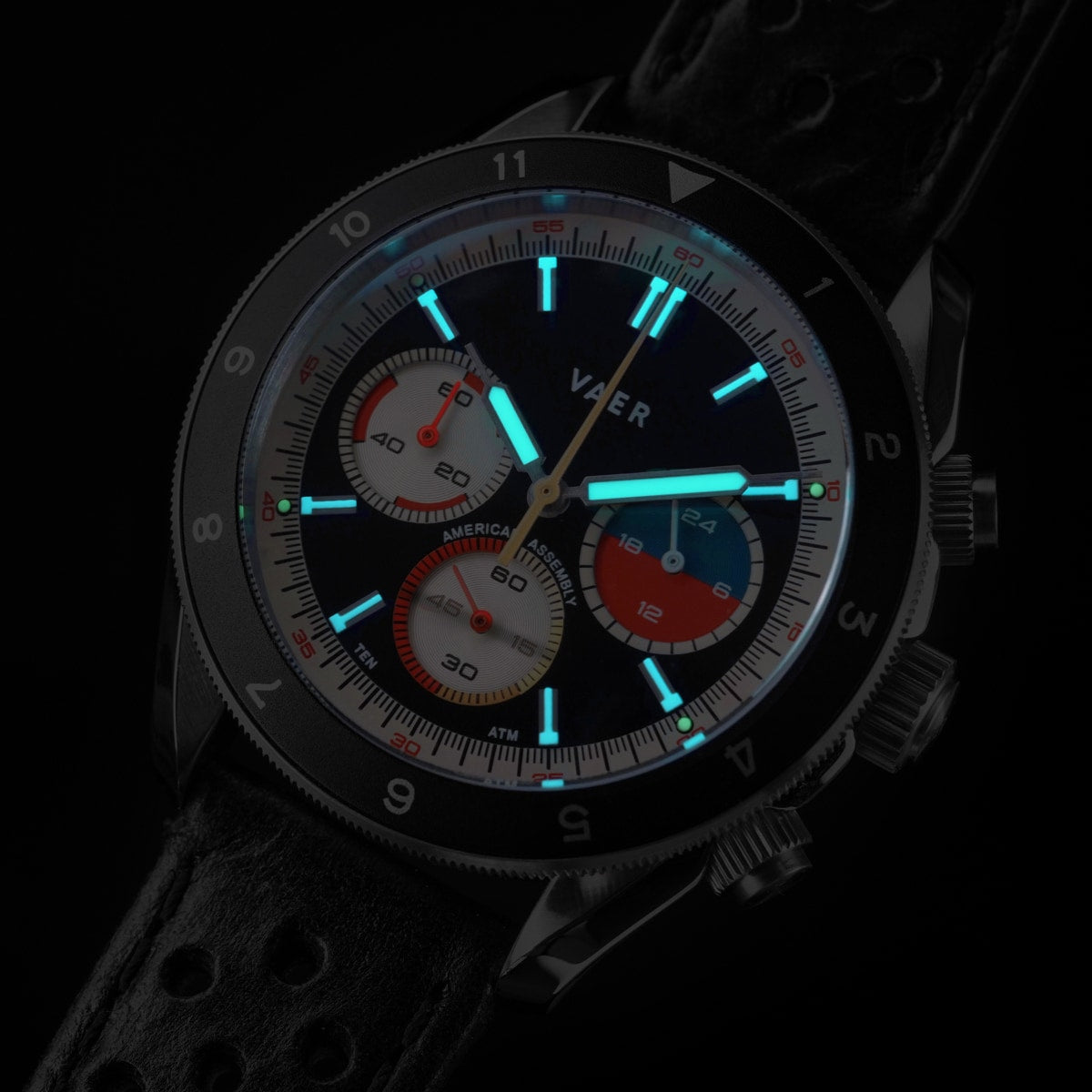 R1 USA Oceanracer Chronograph - Panda 38mm