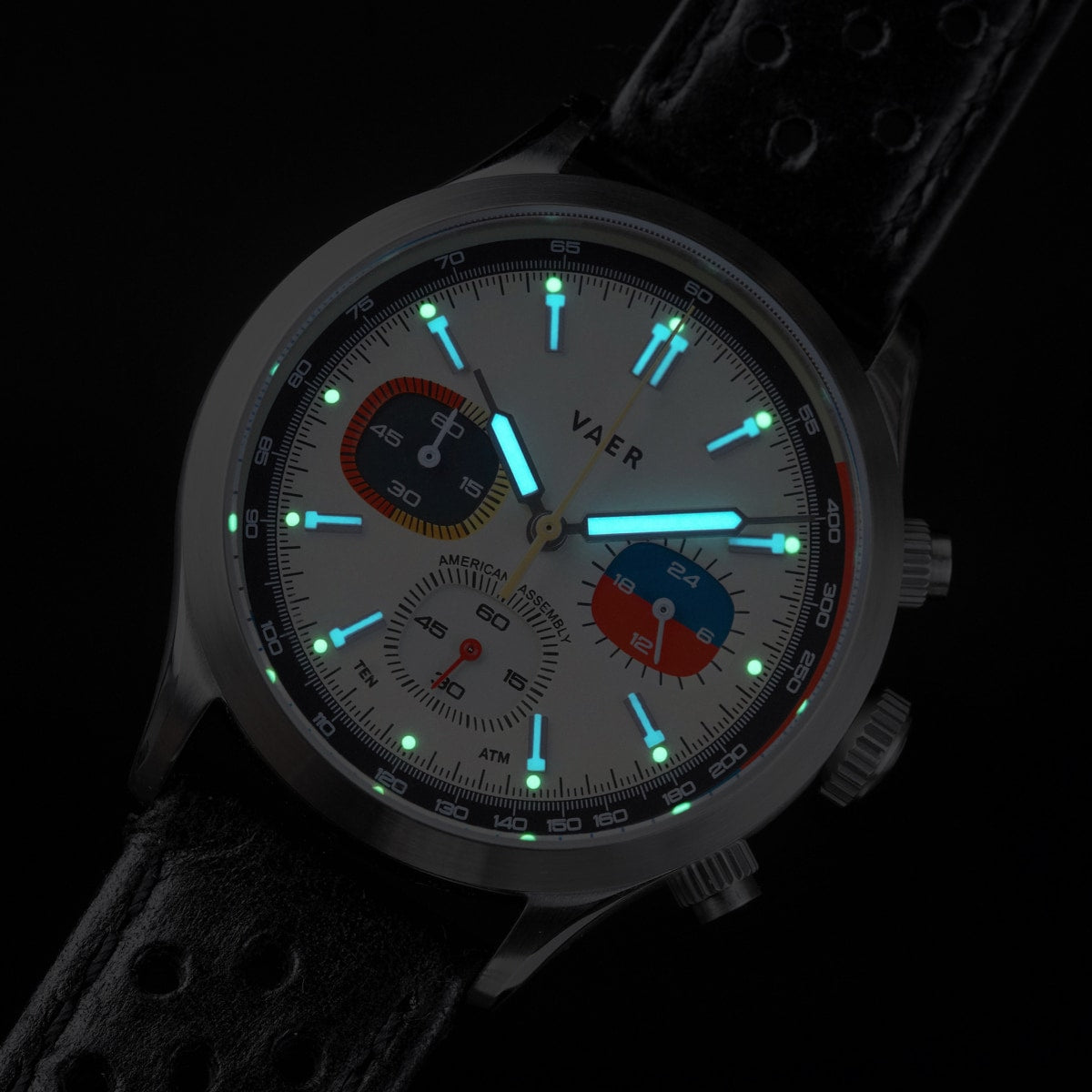 R1 USA Rally Chronograph - Cream 40mm