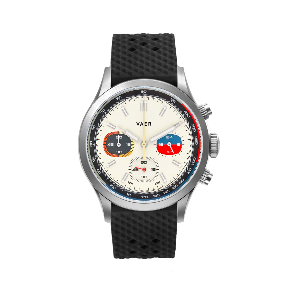 VAER | RS1 Rally USA Chronograph: 40mm, 10ATM, Sapphire Glass