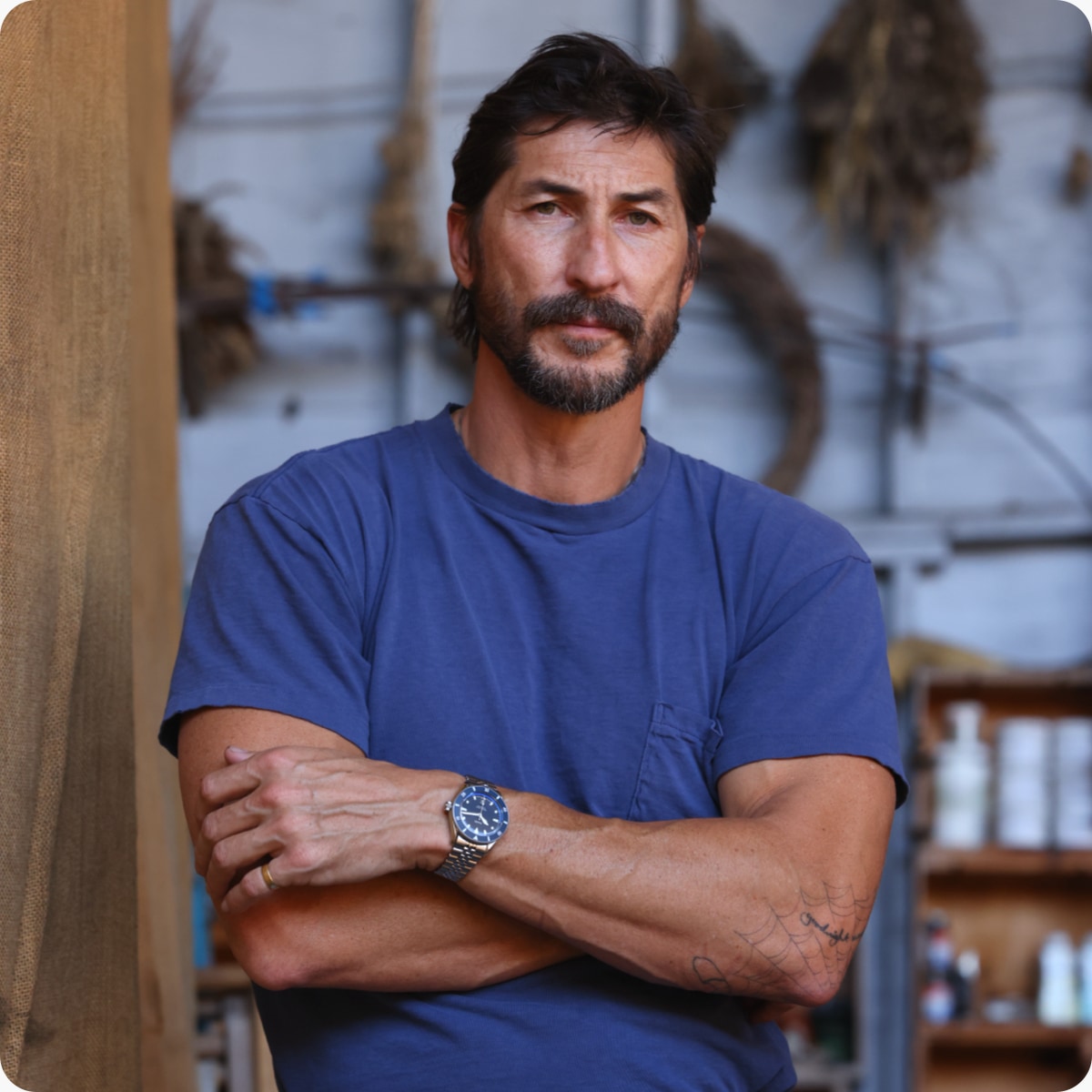 D4 Meridian Navy Matte Solar - 42mm USA