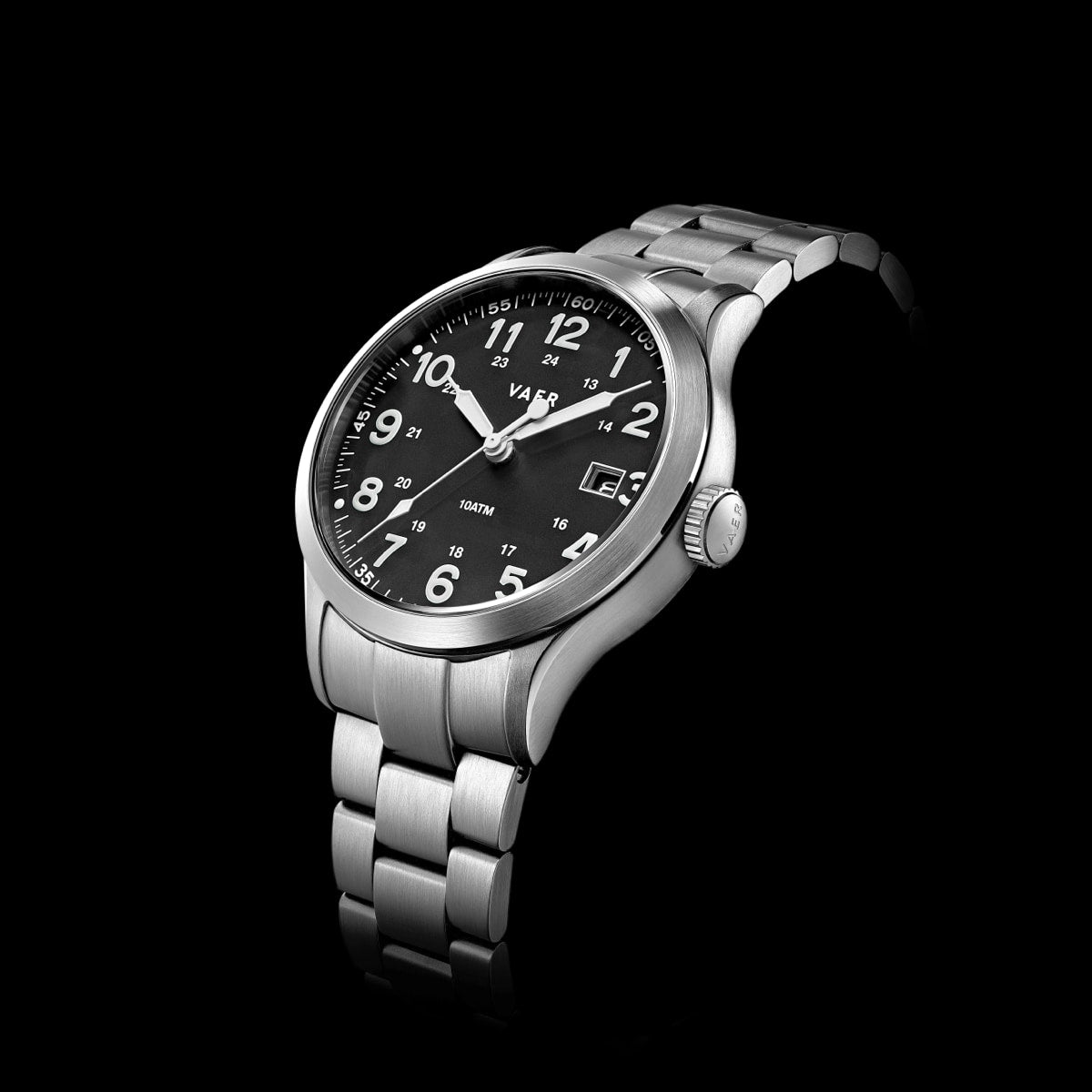 S5 Calendar Field Black - 40mm Quartz