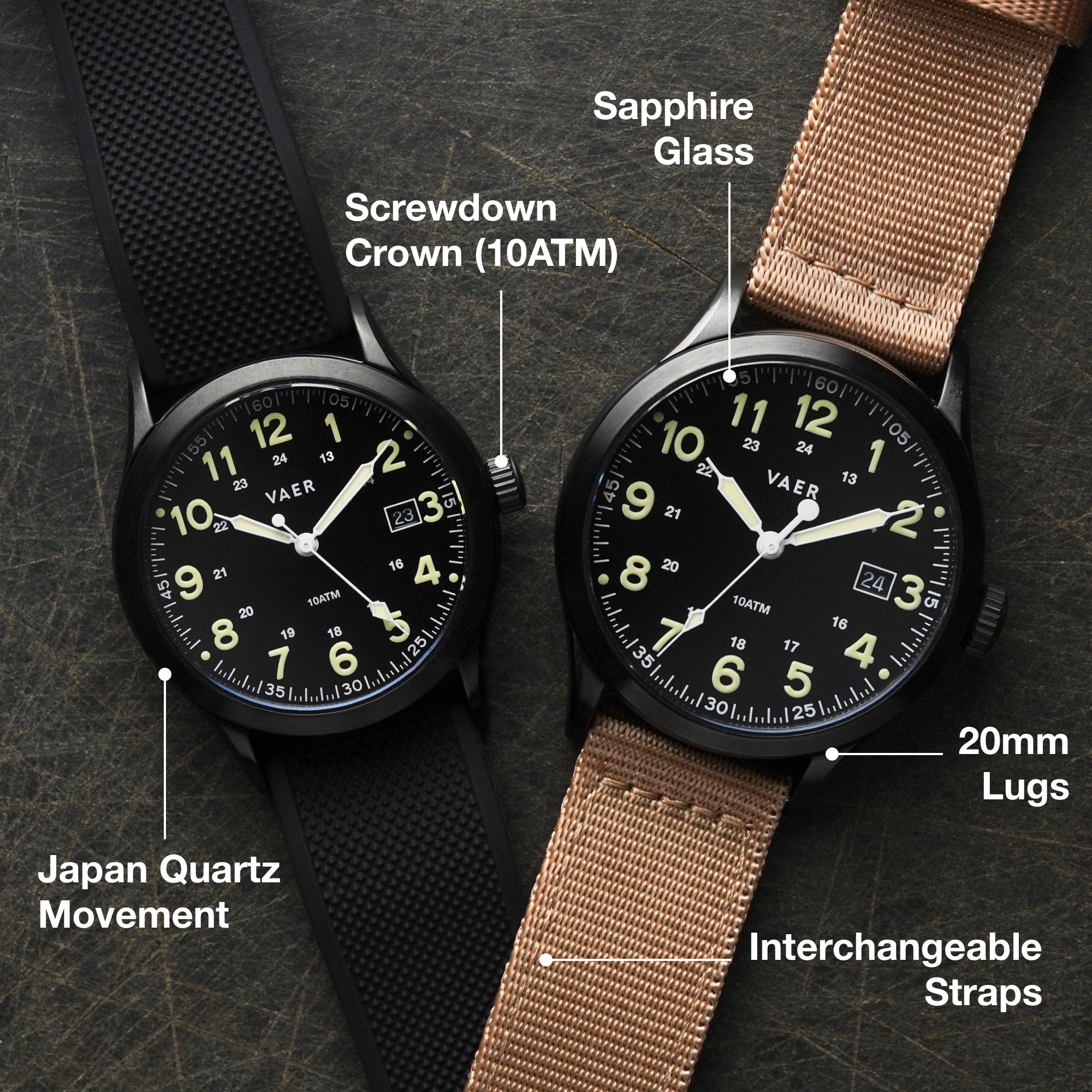 S5 Tactical Field - 40mm Quartz