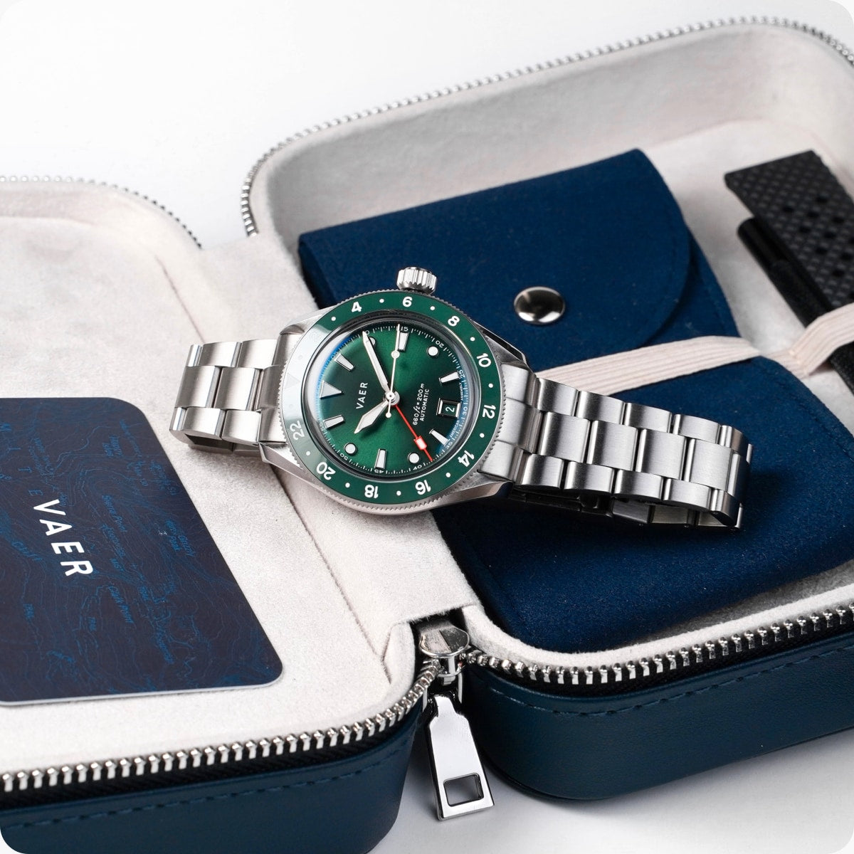 Vaer Leather Zipper Case