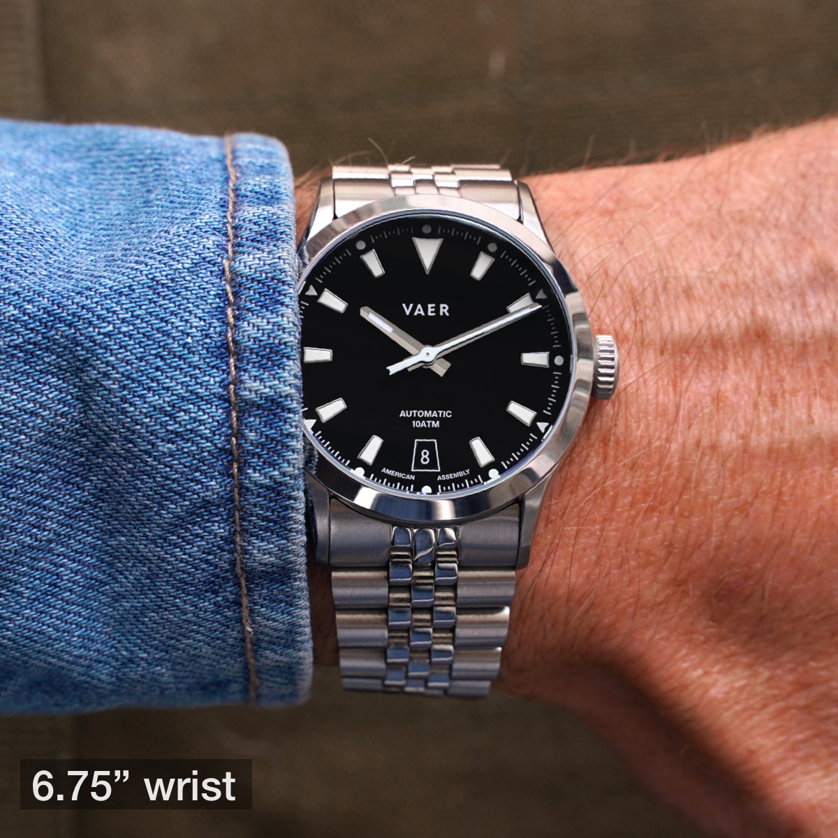 A3 Atlas Black - USA Auto 36mm