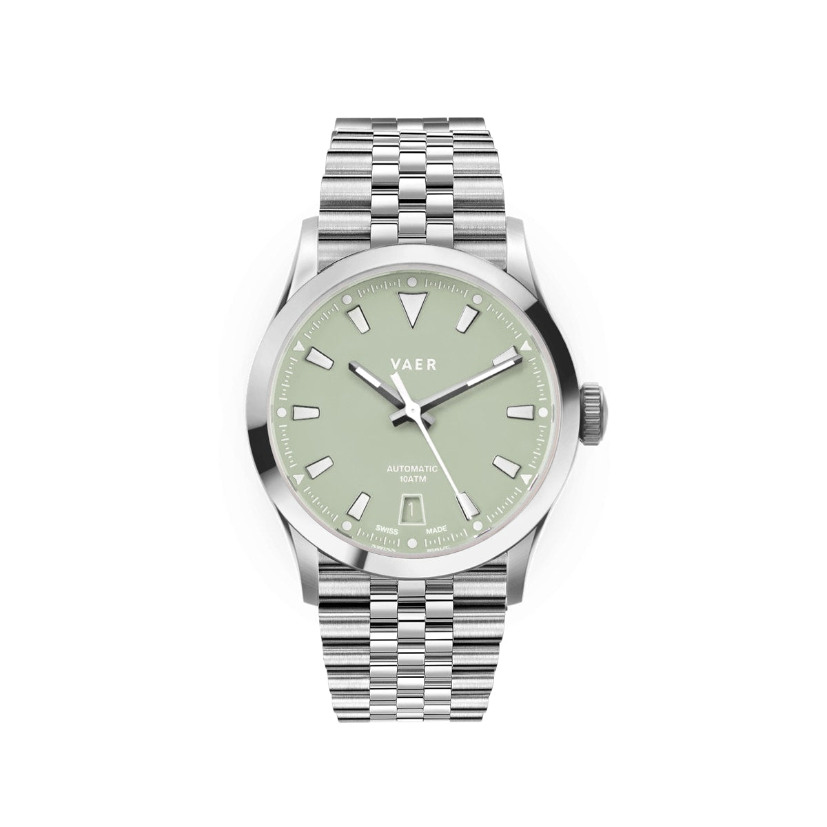 A7 Atlas Olive - Swiss Made Auto 36mm