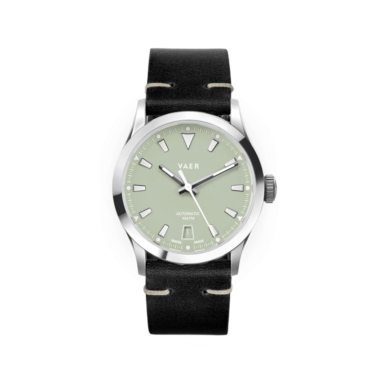 A7 Atlas Olive - Swiss Made Auto 36mm