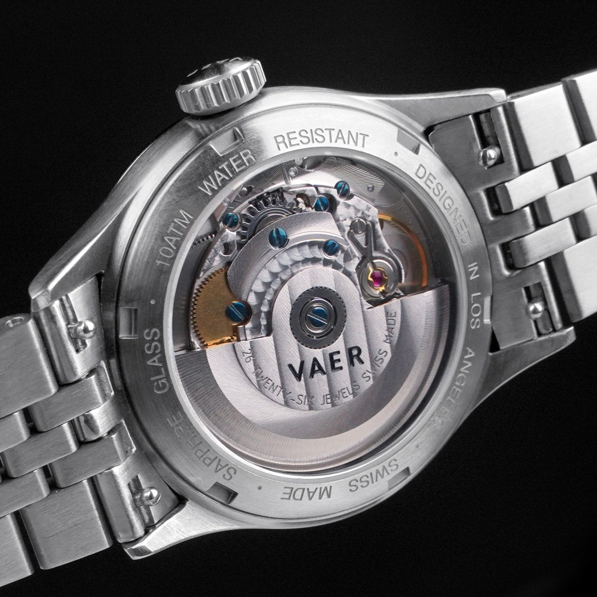 A7 Atlas Olive - Swiss Made Auto 36mm