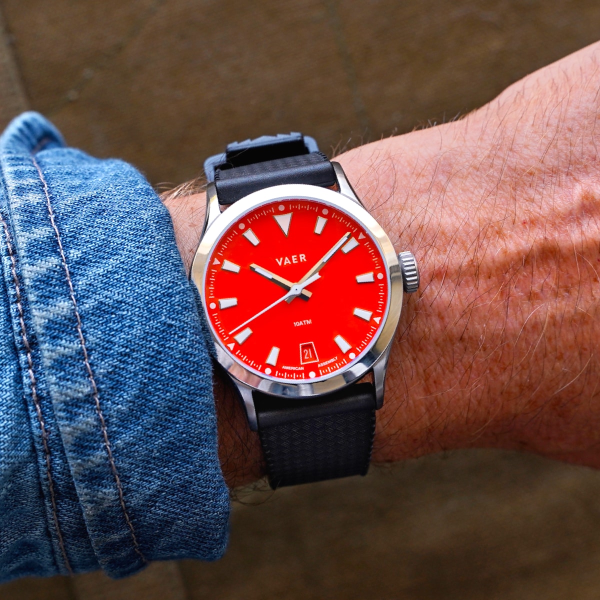 C3 Atlas Orange - 36mm USA Quartz