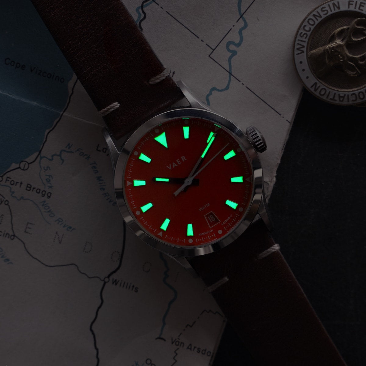 C3 Atlas Orange - 36mm USA Quartz