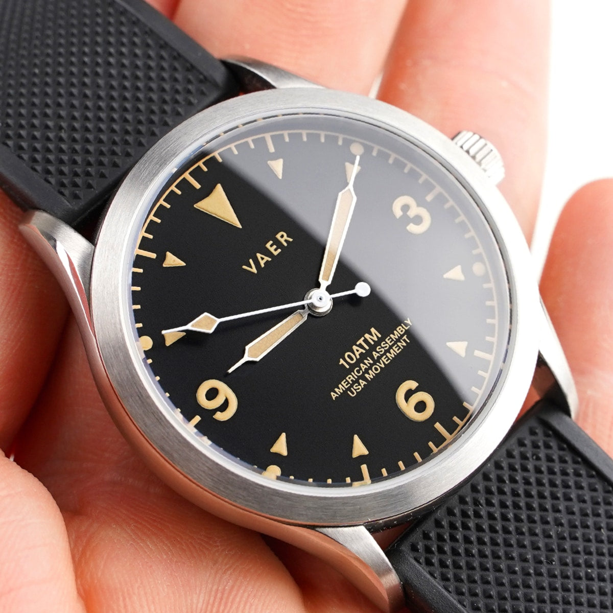 C3 Tradition Black - 36mm USA Quartz