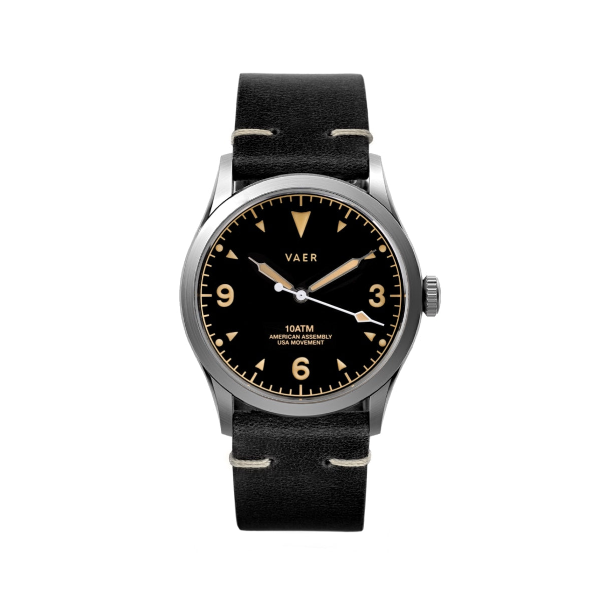 C3 Tradition Black - 36mm USA Quartz