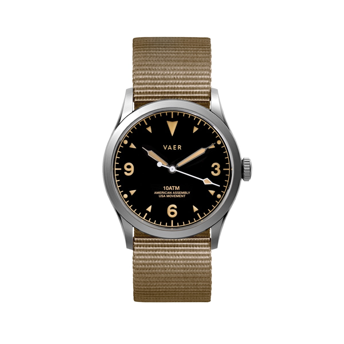 C3 Tradition Black - 36mm USA Quartz