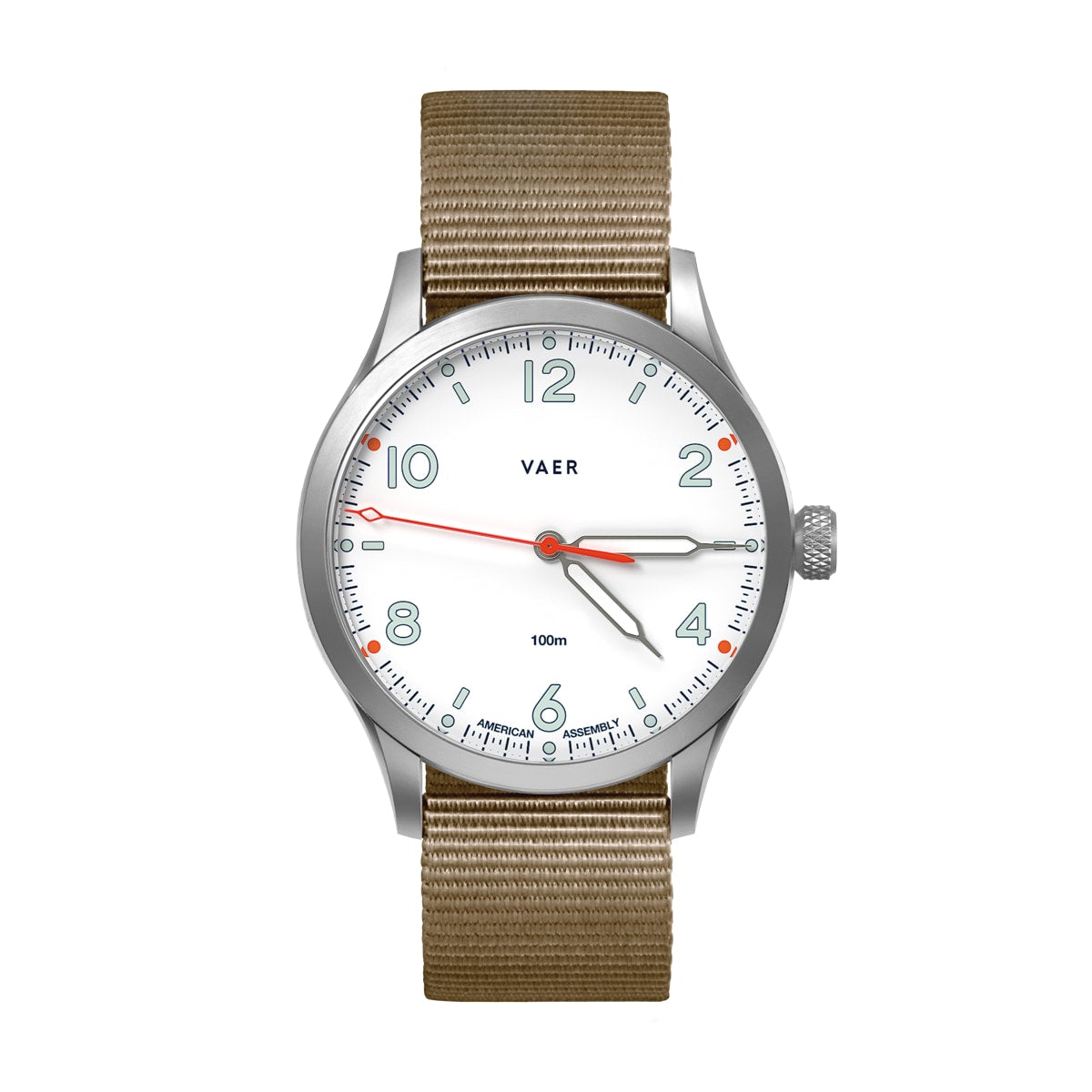 C5 Design White - 40mm USA Quartz