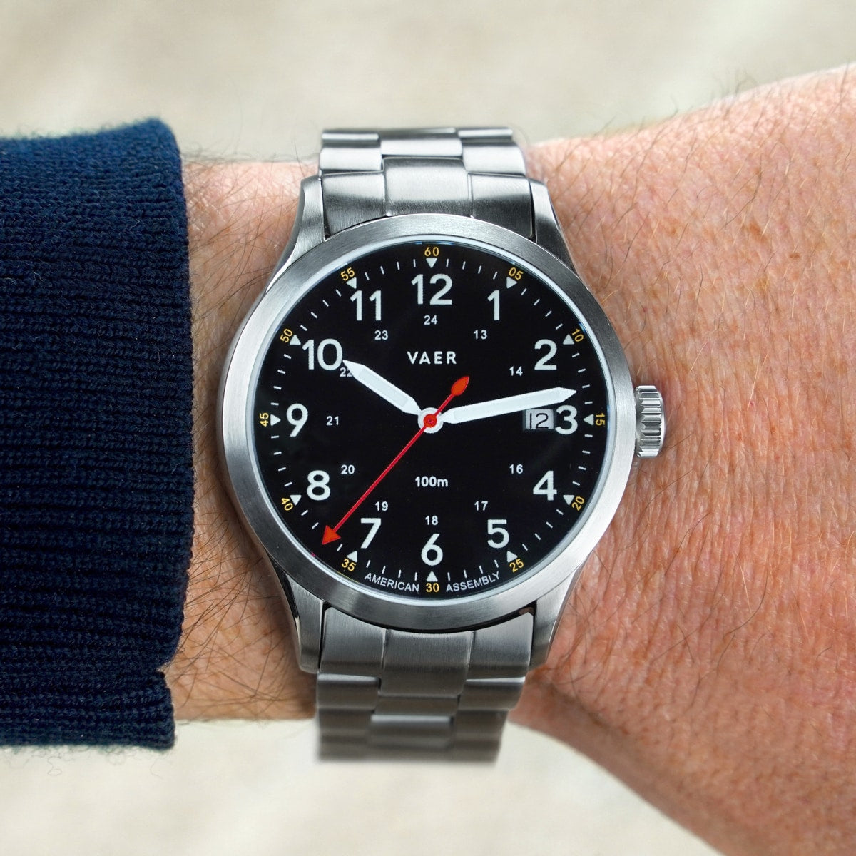C5 Field Black - 40mm USA Quartz