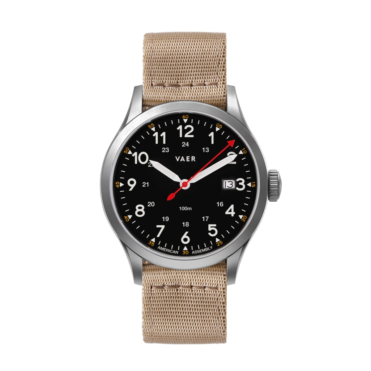 C5 Field Black - 40mm USA Quartz