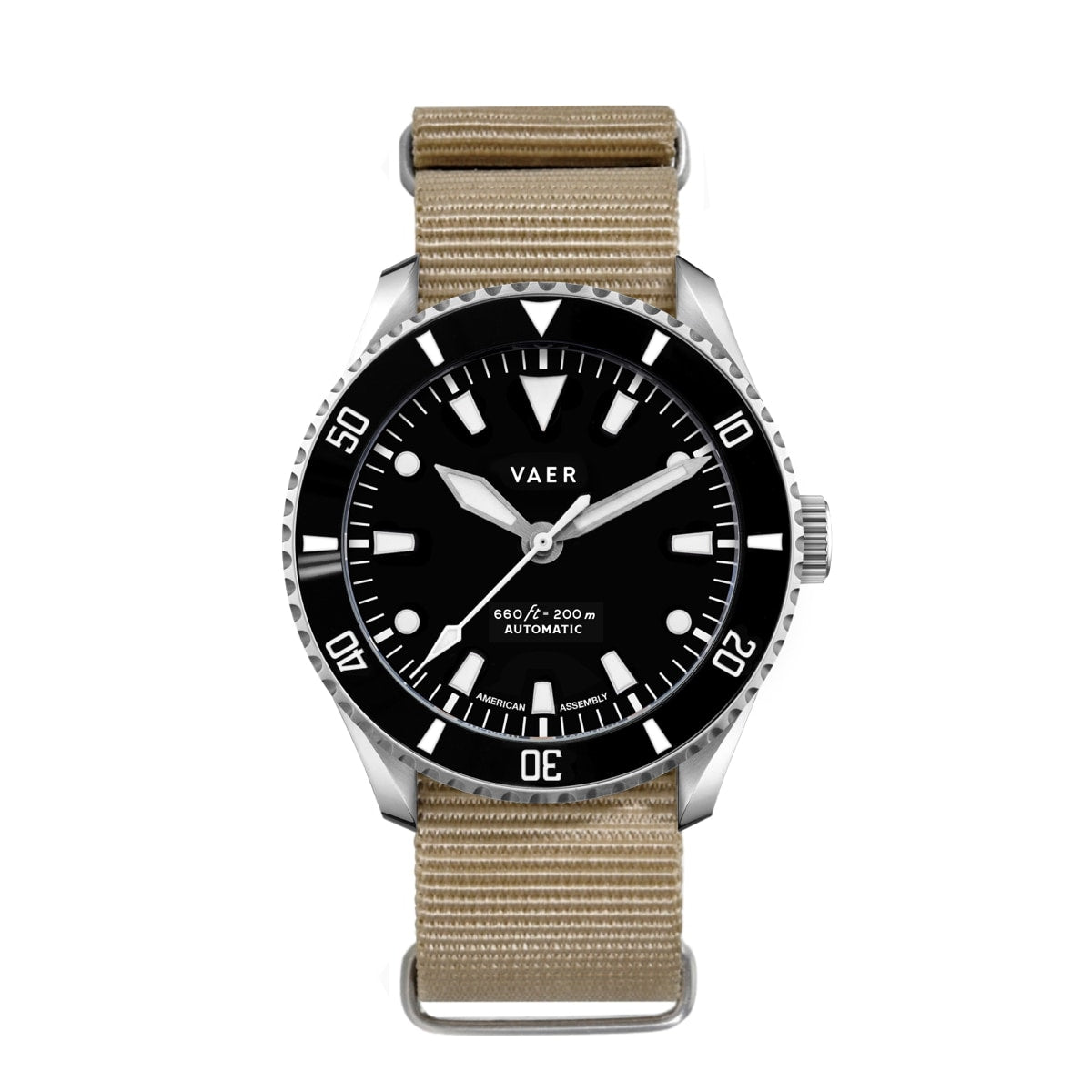 D5 Arctic White - USA Auto 39mm