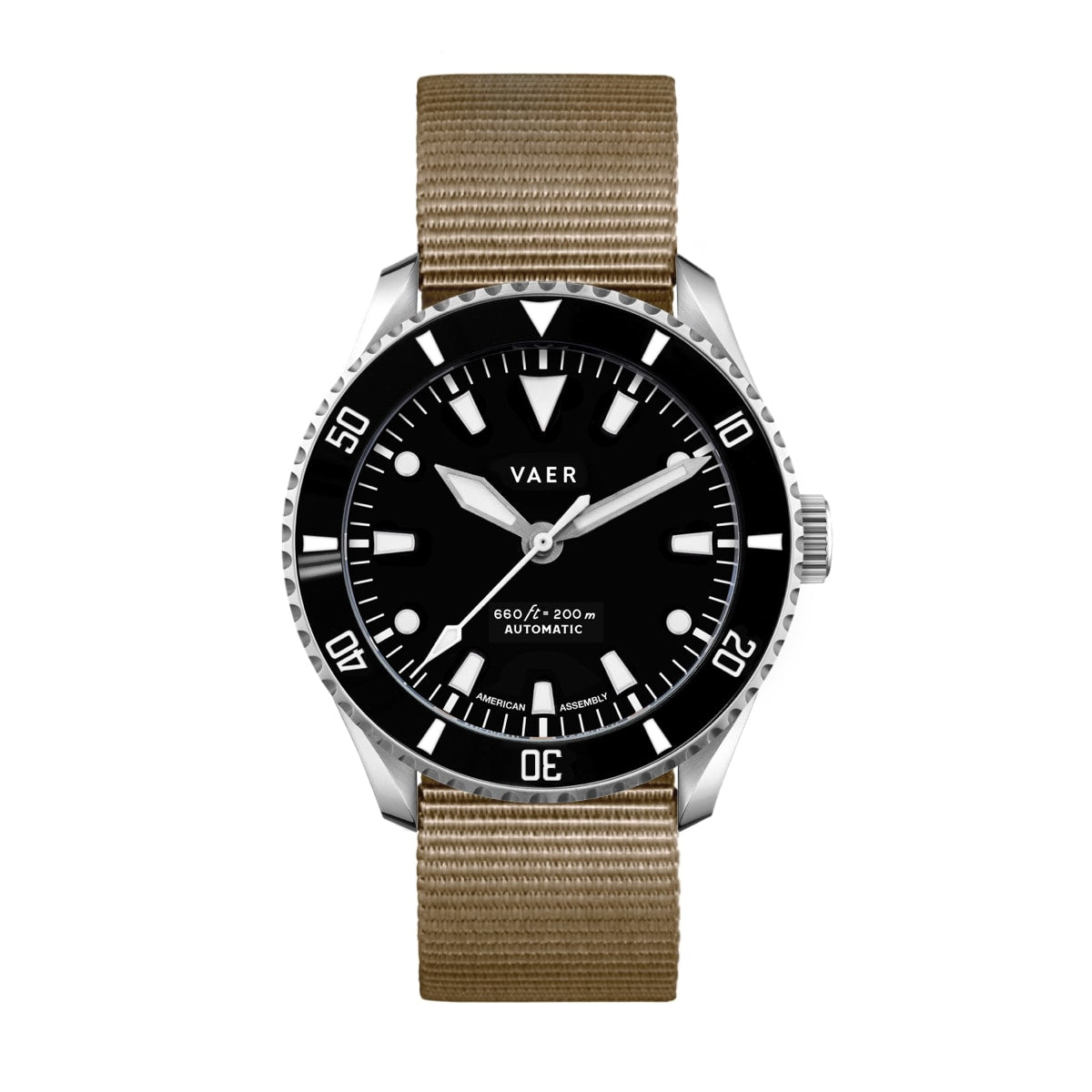 D5 Arctic White - USA Auto 39mm