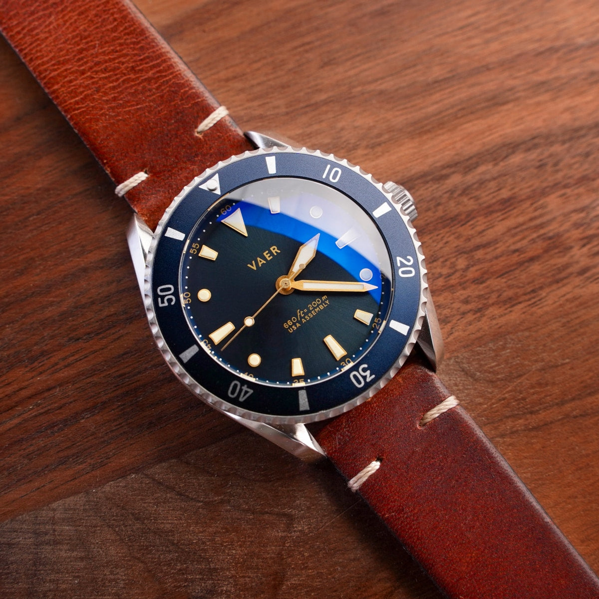 D5 Meridian Navy - USA Auto 39mm