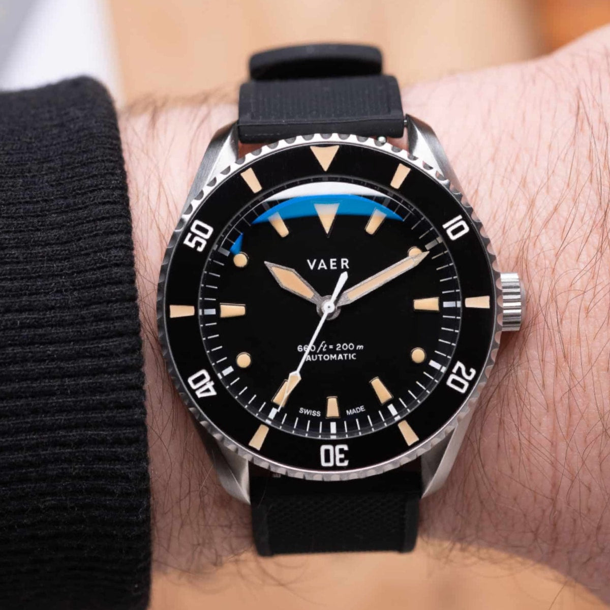 D7 Arctic - 39mm Swiss Auto