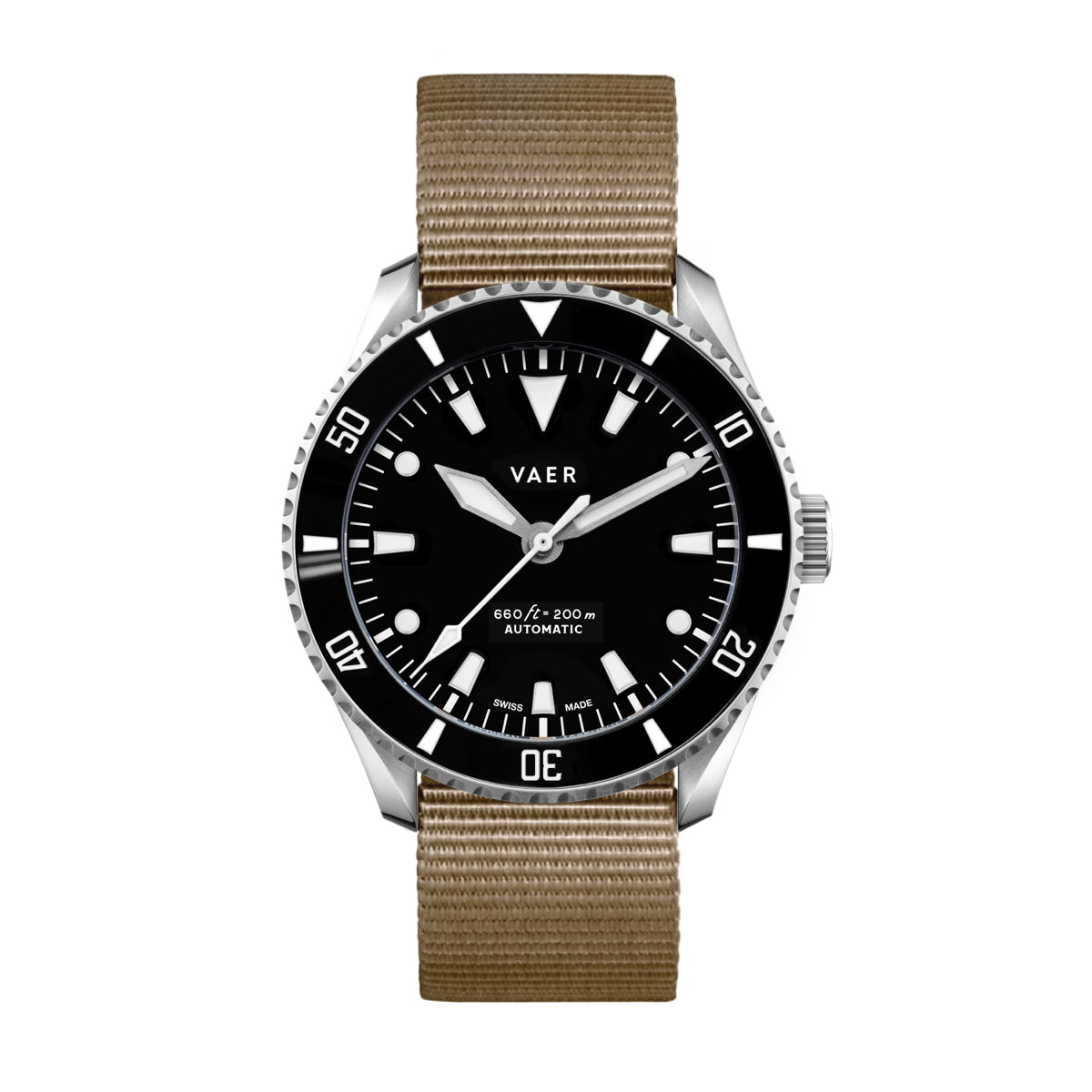 D7 Arctic White - 39mm Swiss Auto