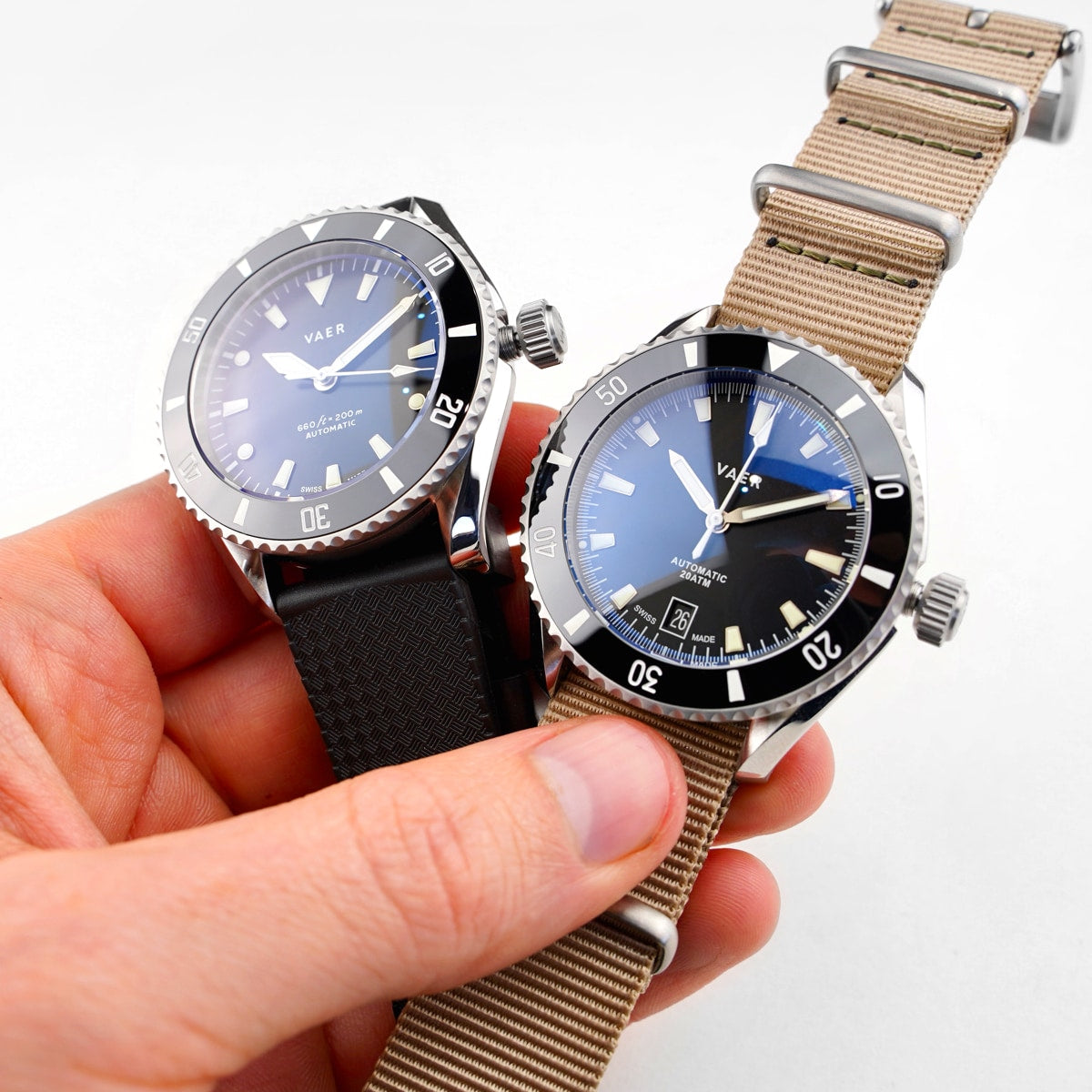 D7 Arctic White - 39mm Swiss Auto