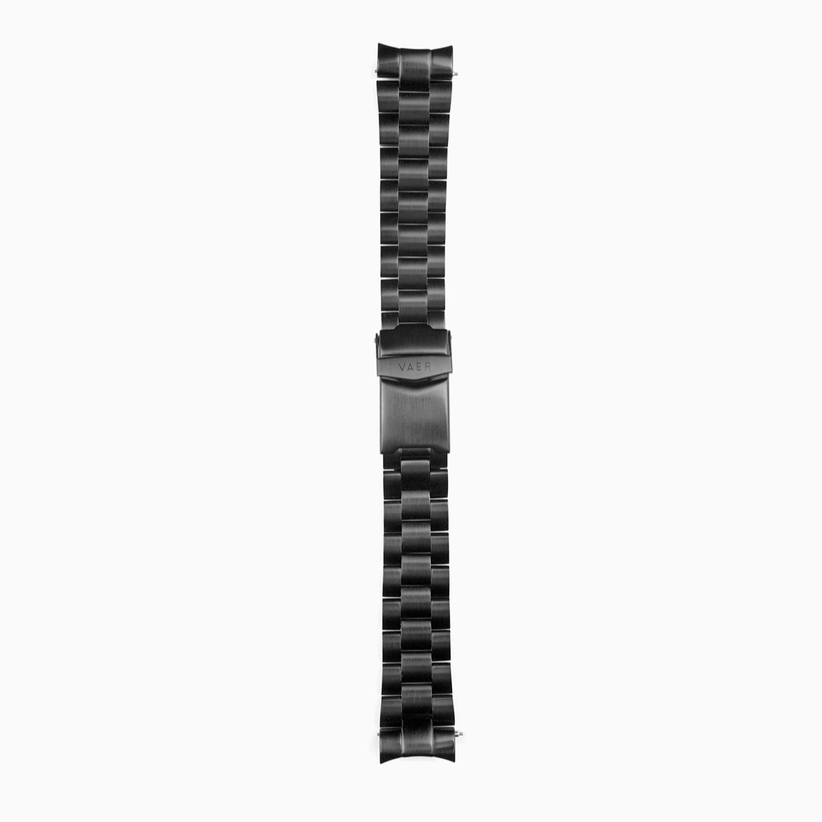 VAER Premium PVD Bracelet: Oyster Style, Milled Clasp, Solid End