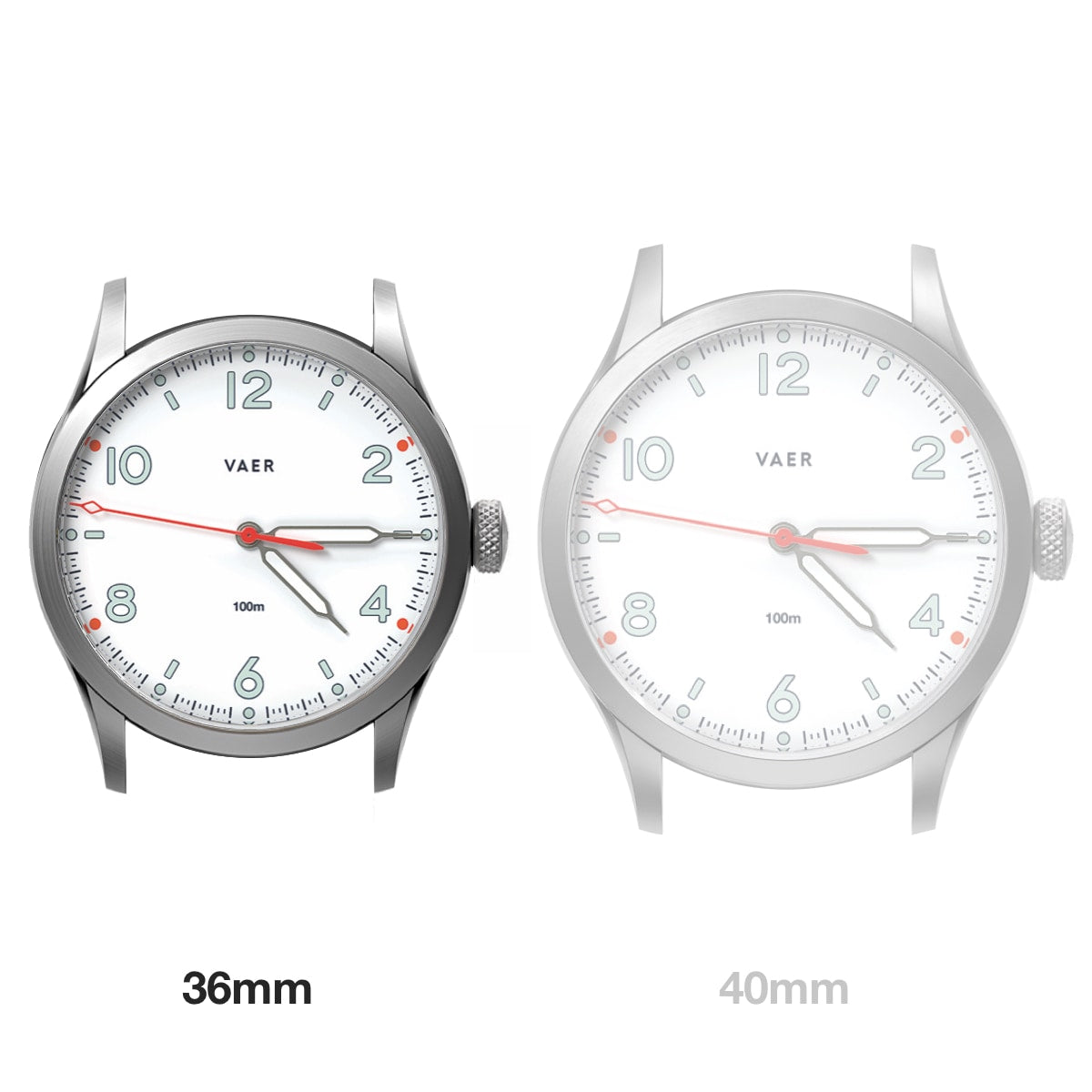 S3 Standard Issue Design White - 36mm Quartz