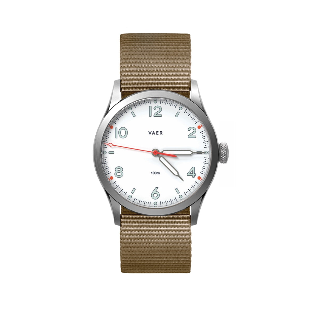 S3 Standard Issue Design White - 36mm Quartz