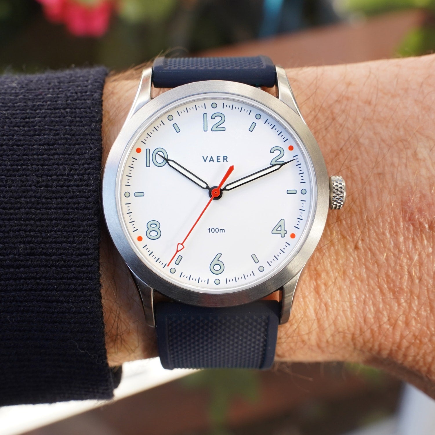 S3 Standard Issue Design White - 36mm Quartz