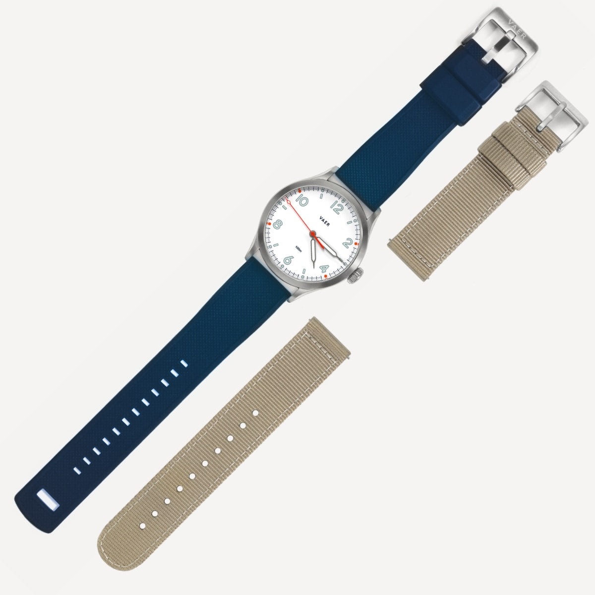 S5 Standard Issue Design White - 40mm Quartz